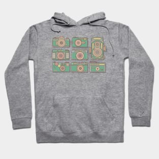 Green Classic Camera Hoodie